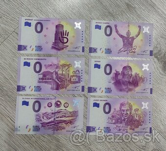 0 EUR bankovky - 2