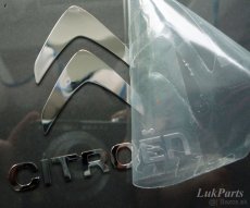 CITROEN LOGO nalepka Metal Edition chrom - 2