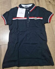 Nové tričká polo Moncler tm.modre namornice S az XXL - 2