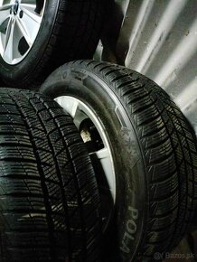 Zimné 4ks disky na Škoda VW 5x112 r16 pneu 205/60 r16 6mm - 2