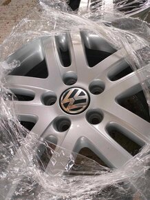 Nové 4ks alu disky orig. VW 5x112 R16 et50 - 2