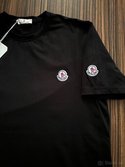 Moncler tričko čierne - 2