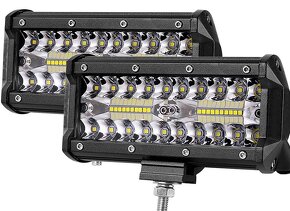 Prídavné LED SVETLO na stroje 120W /IP68 12-24V - 2