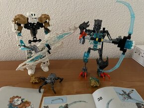 Lego Bionicle - Kopaka Master of Ice, Skull Warrior - 2