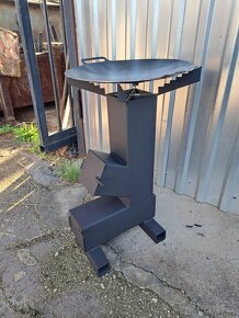 Na predaj zahradny gril Rocket stove raketova pec - 2