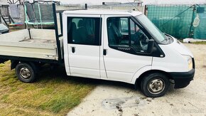 Ford Transit 2.2 TDCi,valník,6miest.dvojkabína - 2