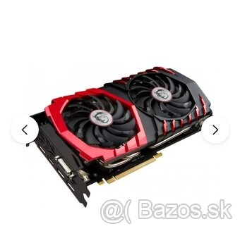 Predám Nvidia GeForce GTX 1070 - 2