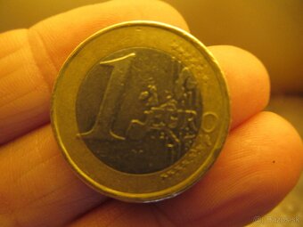 1 euro minca s chyborazbou - 2