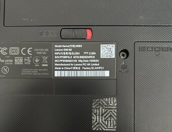 Notebook Lenovo G50-80 - 2