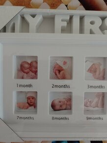 Fotorámik pre novorodenca na 12 mes. nové - 2
