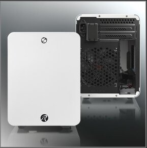 SFF ITX PC Skrinka Raijintek Metis white - celohliníková - 2