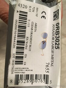 nové Ray-Ban Aviator Gradient RB3025 001/3F - 2