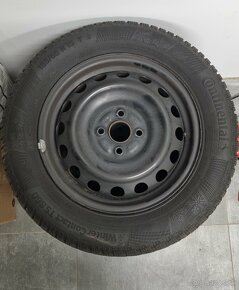 Zimne pneu Conti TS860 185/65 R15 + disky - 2