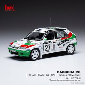 Modely Škoda Felicia Kit Car 1:43 IXO - 2