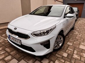 KIA CEED 1,4 MPI, SILVER,BENZÍN, KÚPENA NA SK, 91 542 KM - 2