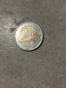 Vzácna 2 € minca s chyborazbou - 2