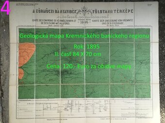 Staré mapy rok 1750 - 1884 Rakúsko Uhorsko - 2