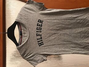 TOMMY HILFIGER originál sive damske tricko S - 2