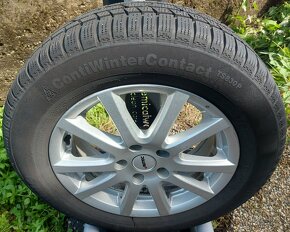 Zimná sada Alutec - 5x112 R16 + Continental 215/60 r16 - 2