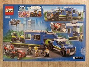 Lego City 60315 Mobilné veliteľské vozidlo polície - 2