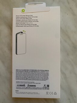 iPhone 15 Pro Max kryt, Cover, Nový nepoužity, Čierny, Black - 2