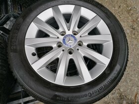 Alu sada = 5x112 =orig. MERCEDES= s pneu =205/55 R16 - 2