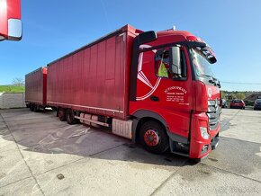 TANDEMOVÁ SOUPRAVA MERCEDES - BENZ ACTROS 2545 - PRŮJEZD - 2