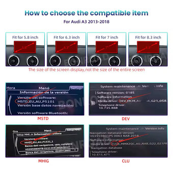 Audi A3 8V 2013-2018 CarPlay - 2