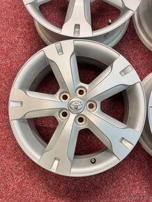 5x100 R16 originál alu disky Toyota - ET 39 - 2