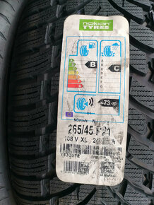 Zimné pneu = 265/45 R21 = NOKIAN = 2ks - 2