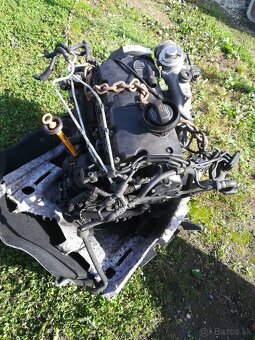 komplet agregat, motor 1,9 TDI 77kw bxe skoda - 2