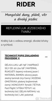 Reflexný Luk Rider KYZL, čitaj popis... - 2