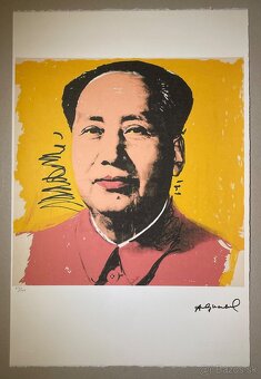 Andy Warhol "Mao" Limitovaná edícia_Certifikát - 2