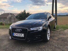 Audi A5 Sportback čierne - 2