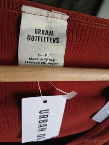 Urban Outfitters vrúbkované bodycon šaty S - 2