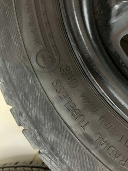 Zimná sada pneumatík na Fabia 1 165/70 R14 - 2