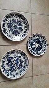 Dekoračné taniere modranska keramika - 2