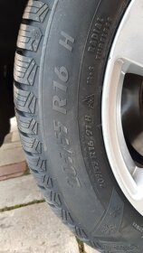 Zimné pneu 205/55 R16 + disky 5x120 BMW1 a 3 - 2