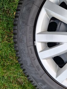 Zimné pneumatiky 205/55/R16 Dunlop sport na plech diskoch - 2