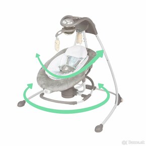 Ingenuity InLighten 2-in-1 Baby Swing & Rocker - 2