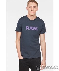 panske tricko G-STAR RAW velkost S modre - 2