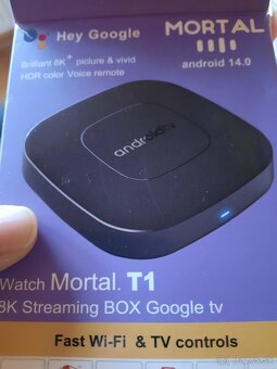 Tv box Mortal 8k t1 - 2