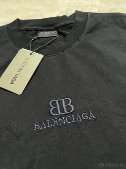 Balenciaga čierne tričko - 2