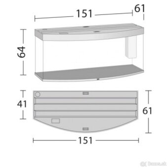 Panoramatické akvarium značky Juwel Vision 450 - 2