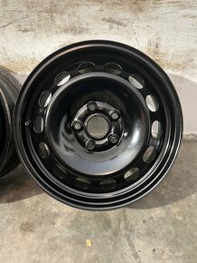 Plechové disky 5x112 R16 - Octavia, Golf , Passat, Superb - 2