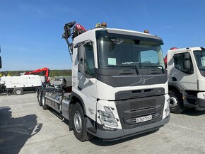 Volvo FM 460 (6x2), hákový nosič s hyd.rukou a drapákom - 2