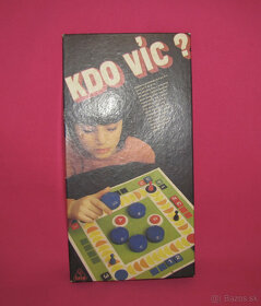 Retro spoločenská hra Kdo víc? - 2