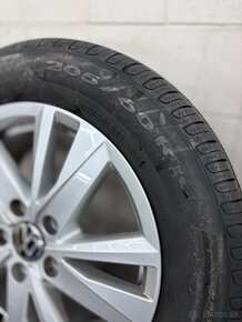 205/60 R16 originál VW DISKY + Pneu Pirelli letné - 2