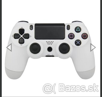 Predám ???? joystick na ps4 (biely)+nhl24 - 2