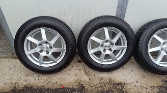 sada elektrónov 6Jx15H2 s pneu Dunlop 195/65 R15 91T - 2